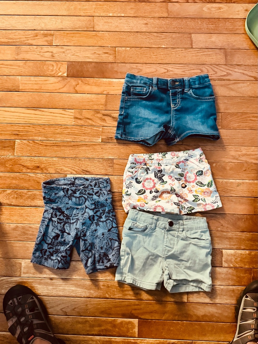 2 Carter, 1 Old Navy, 1 LL Bean shirt